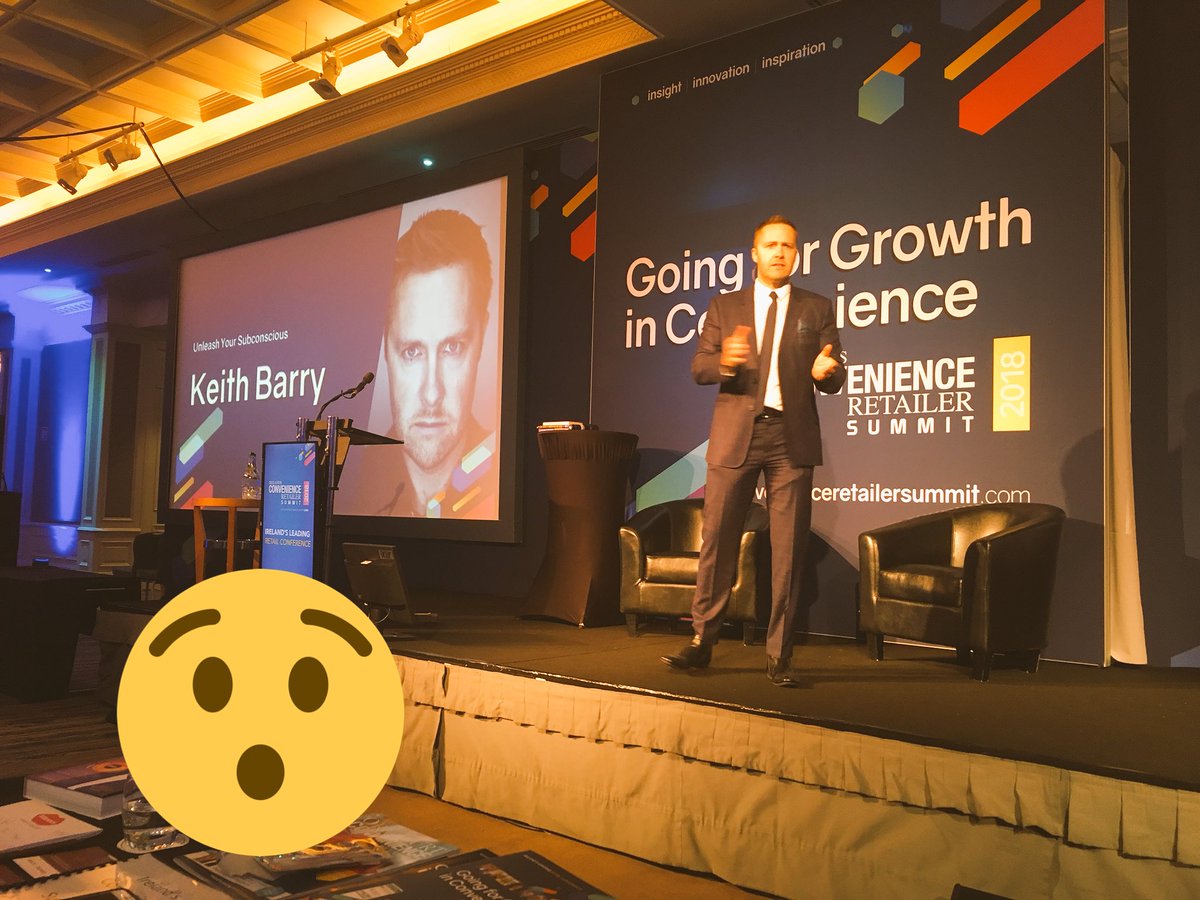 ICRSummit's tweet photo. And now for something completely different. @KeithpBarry takes to the stage to dazzle the #ICRSummit. Let us know what you thought of his performance! #knowingyourcustomers #pickyourcolour #Interact #PositiveVibes #brainstorm https://t.co/90XnSOddyz