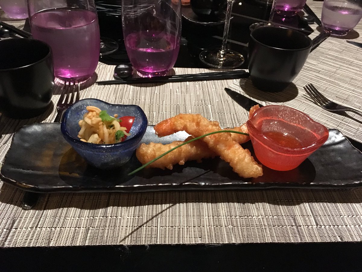 carly_hal's tweet photo. My favourite restaurant at sea #tamarind @HALcruises @CLIAUK #choosecruise. Managed to sneak in a dinner there for agent partners and @aaron_hal_sbn https://t.co/sMPRqxo9WW