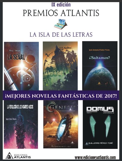 "Génesis y los enigmas del pasado" nominada a los #PremiosAtlantis Segunda parte de la trilogía y segunda nominación. Fantasía sin casualidades. Gracias a <a href="/EdAtlantis/">Ediciones Atlantis</a>