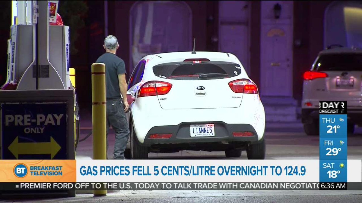 A big break at the gas pumps this morning. @eppman has the latest business news ow.ly/3Hb530lSMDh https://t.co/ZGC1R5zd5p