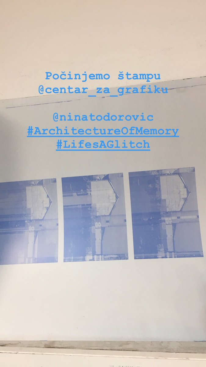 nina_todorovic's tweet image. Počinjemo štampu
#CentarZaGrafikuFLU 
#BeogradskiSusreti

@nina_todorovic 
#ArchitectureOfMemory
#LifesAGlitch
#CMYK
#lithography 
#Art