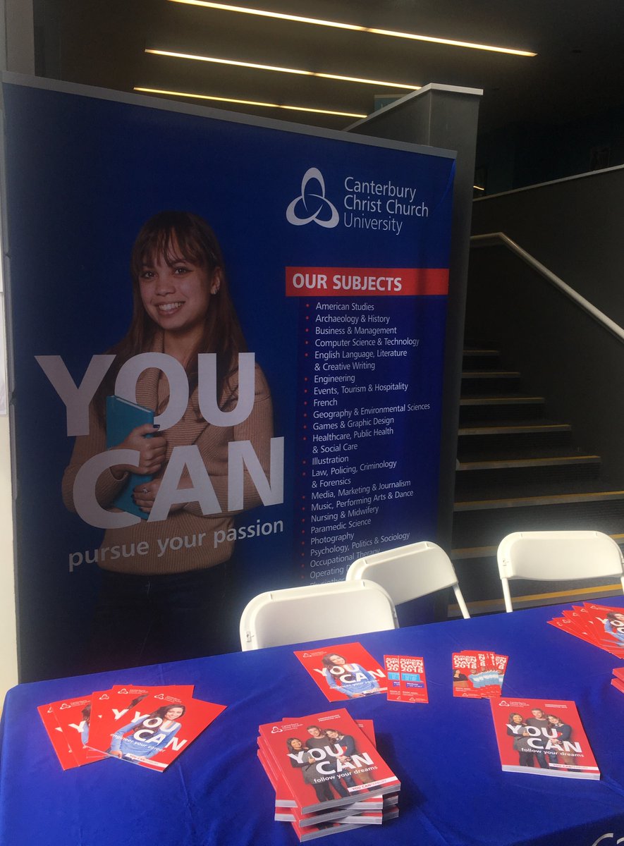 CCCU School and College Engagement Team (@sce_cccu) on Twitter photo We are at <a href="/EastKentCollege/">East Kent College</a> this afternoon for an #HEFair and #studentlife talk to Level 3 students. If you are there, be sure to speak to the team and ask any questions you might have about #university. We are at <a href="/EastKentCollege/">East Kent College</a> this afternoon for an #HEFair and #studentlife talk to Level 3 students. If you are there, be sure to speak to the team and ask any questions you might have about #university.