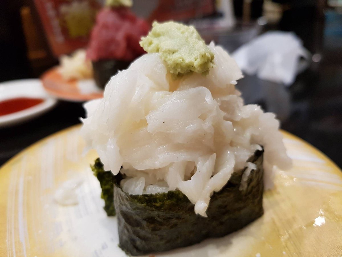 wongnai's tweet photo. มาโตเกียวทั้งทีต้องมาลองร้านนี้! ซูชิหน้าล้น ล้นจริงๆจ่���พี่จ๋า เป็นซูชิสายพานราคาไม่แพง เริ่มต้นจานละ 100 เยนเอง 😍😍
📍 Miuramisaki Kou Ueno Japan : ดูแผนที่ https://t.co/OkO42xAAQl
📷 นักรีวิววงใน
#รีวิววงใน #วงในพาแดก #รีวิวญี่ปุ่น #รีวิวโตเกียว https://t.co/60cKBESZuQ