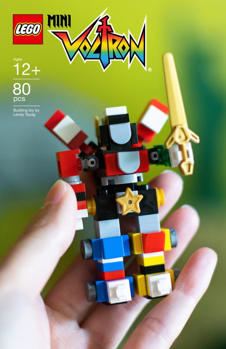 mini voltron lego
