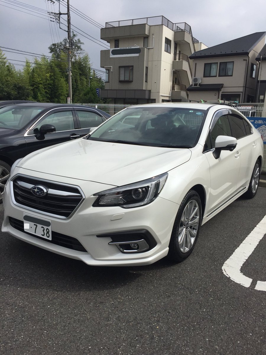 Kazuki 新しく車を納車しました もちろんナンバーは738にしました