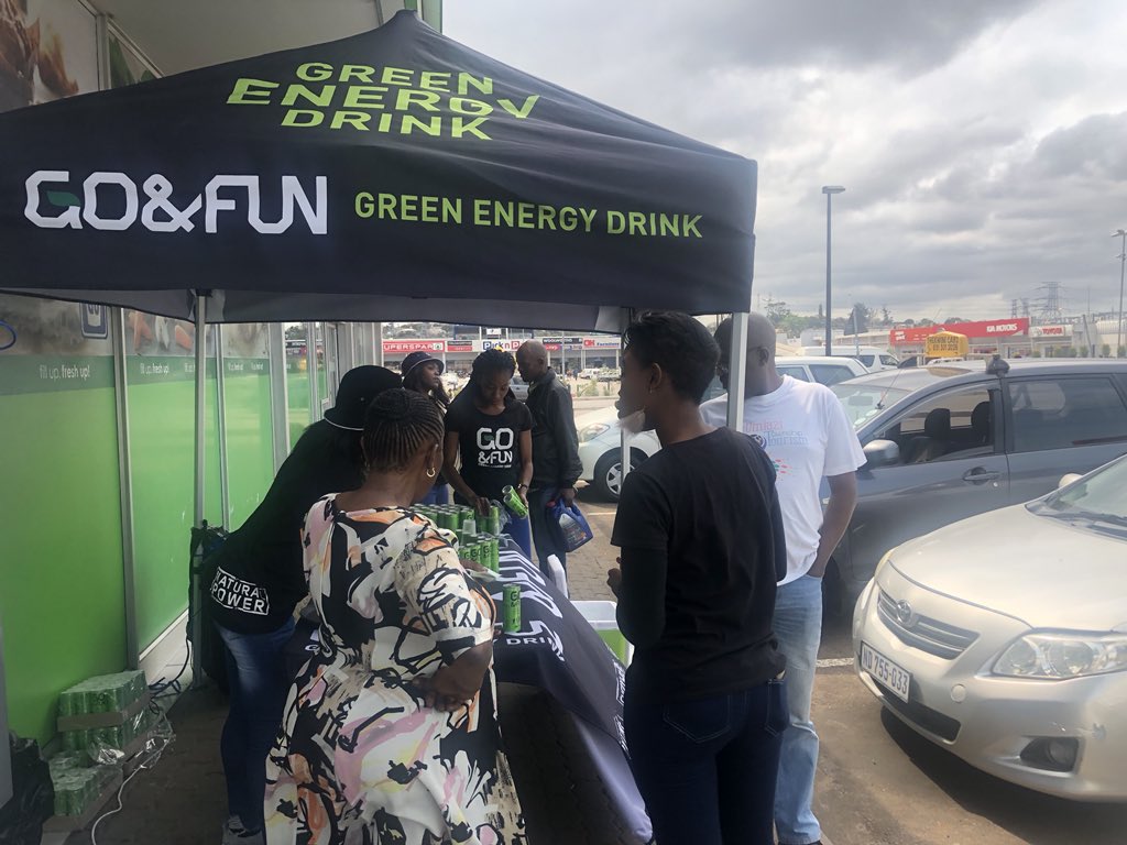goandfunsa's tweet photo. In Durban, from Umlazi to Isipingo, we’re spreading the good stuff and people are raving about the #AmazinglyGoodTaste of #NaturalPower. May the #energy be with you! https://t.co/bSEbQNZYrR