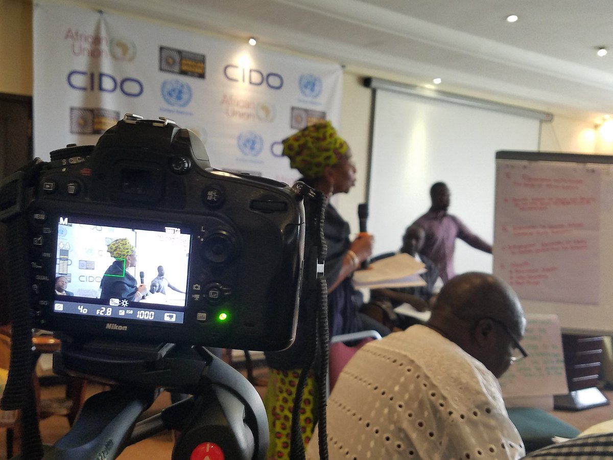 AUC_CIDO's tweet photo. Dr. Asha Kambon from Caribbean Pan-African Network suggesting that 'we focus on early African centered education' #AUCitizen #AfricanDecade https://t.co/xQH7xACsEG