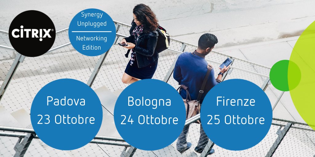 Citrix_Italia's tweet photo. Pensate oltre il #networking tradizionale a favore di un perimetro digitale sicuro.
Venite a scoprire tutti i vantaggi al #Synergy Unplugged Networking Edition.
https://t.co/NN459oTeLo
#Citrix #SecureDigitalPerimeter #cloud #TheFutureIsNow https://t.co/wFvpIycCva