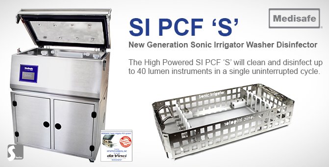 STERIS IPT offers a great opportunity for you to see Medisafe’s SI PCF ‘S’ Sonic Irrigator Washer Disinfector at the SF2S in Marseille. Visit stand 26 from 19-21 September.  #sf2s  #marseille  #medisafe  #sterilization  #roboticreprocessing  #infectionprevention