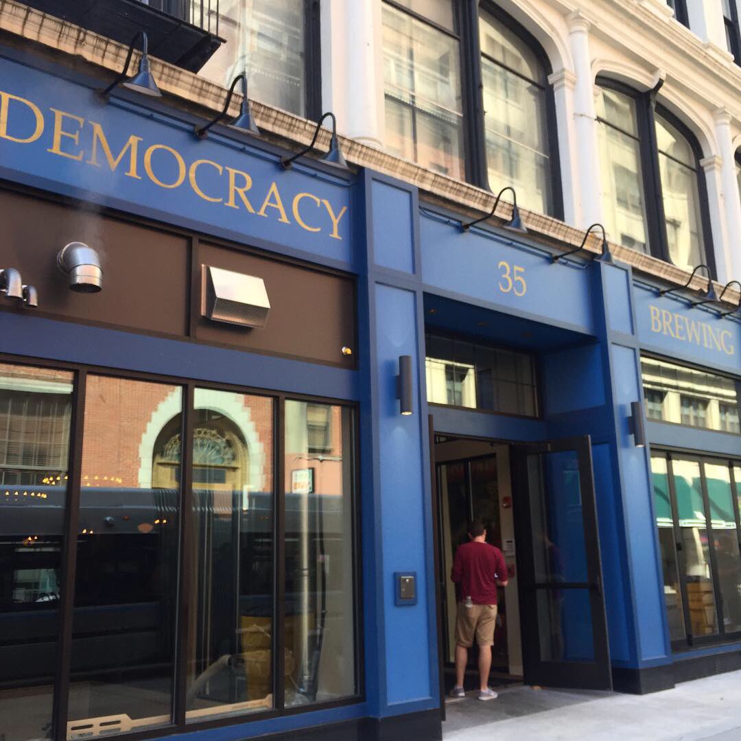 J_Kabler's tweet photo. @Democracybrewng Great find on our last trip to #Boston! #craftbeer #drinklocal #instaboston #playingtourist #getyousome https://t.co/fEW2qndOEq