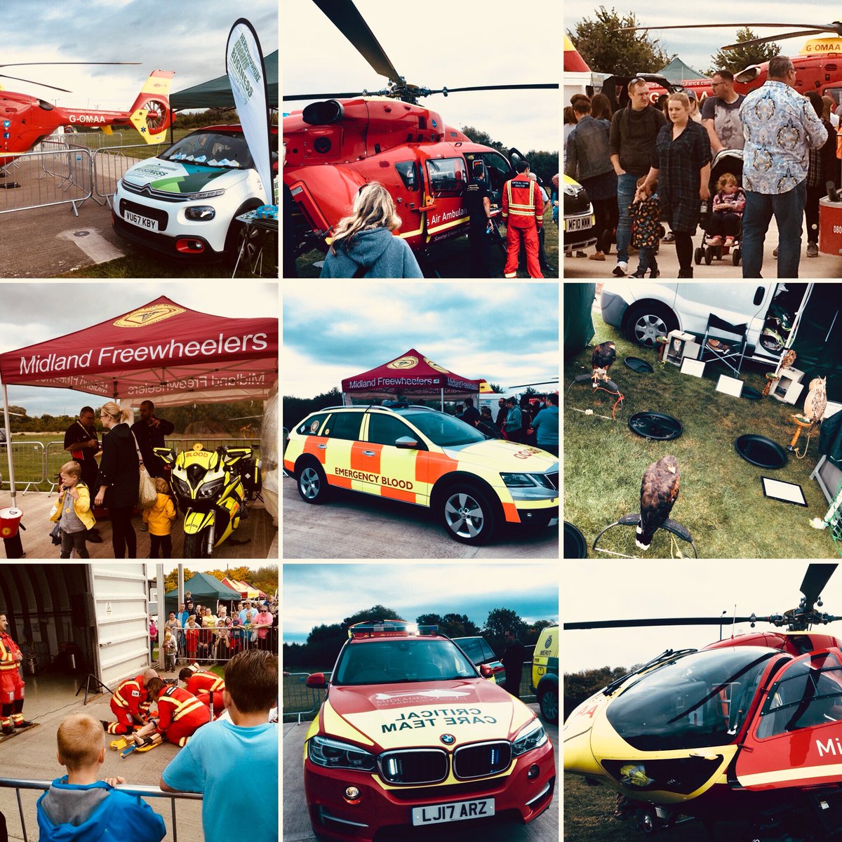 We had a fantastic time at the <a href="/MAA_Charity/">Midlands Air Ambulance Charity 🚁</a> <a href="/MAACMary/">Mary Seldon</a> open day on Sunday! We are extremely pleased to have them as our chosen charity if you can support please do! #hmbiz #marcheshour
