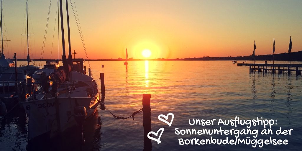 ☀️ Sonne dieses Jahr noch ausnutzen☀️
Ausflugstipp für heute Abend: #Sonnenuntergang an der #Borkenbude #Mueggelsee 🌅 
😊 selbst getestet: Essen &amp; Musik sind klasse 😊

#Rahnsdorf #Brandenburg #Friedrichshagen #Schoeneiche #Ruedersdorf #Berlin #Freizeit #Chillen #GutesWetter