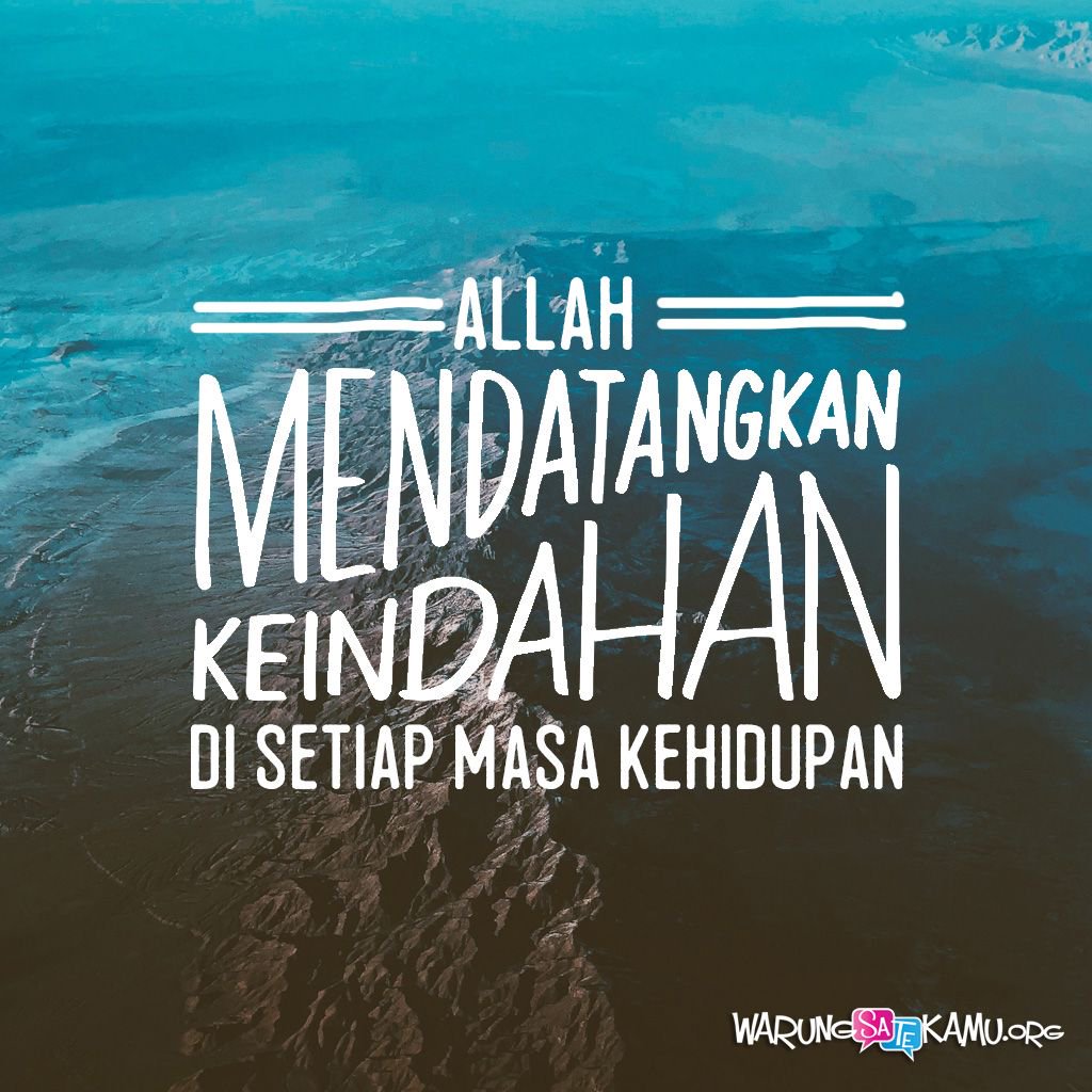 "Ia membuat segala sesuatu indah pada waktunya." (Pengkhotbah 3:11)