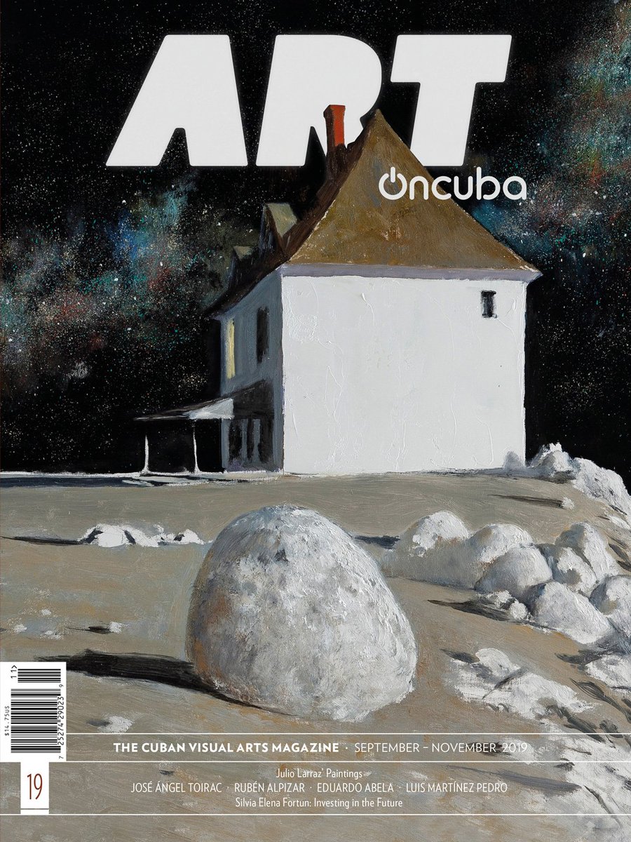 ArtOnCuba's tweet photo. #AOC19 This issue can serve as a sample of the enormous variety of our current artistic panorama, in which creators of diverse generations and of very different forms of expression coexist  #ARTOnCuba #artmagazine #Cubanart https://t.co/Uyy3jR824i