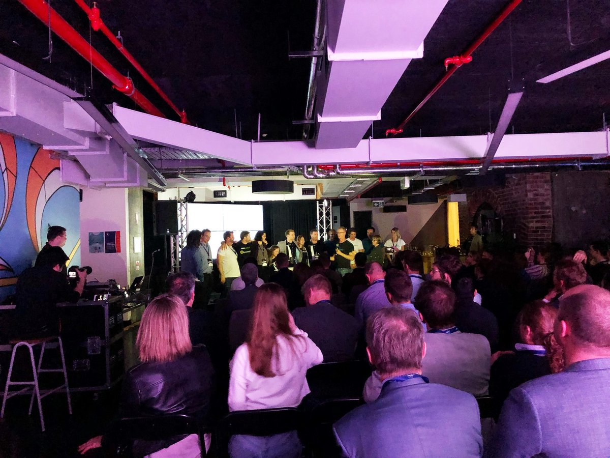Chloe_Constant's tweet photo. Blown away by the insane talent and super sharp pitches by all the @PlusEightAU businesses tonight! ⚡️💥🔥 #demonight #startup https://t.co/MghImsmKxm