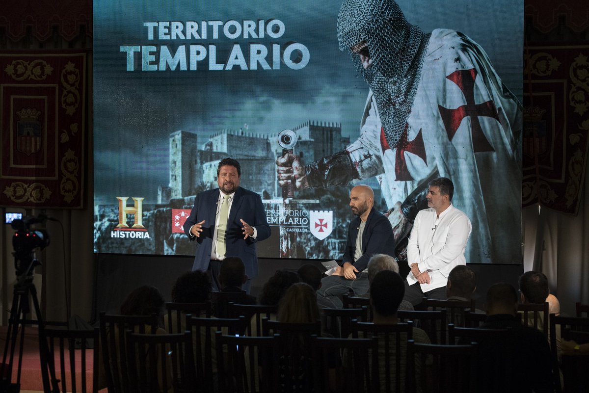 dipcas's tweet photo. ⚔️🛡️Os esperamos esta tarde a las 19h en Diputación en el preestreno de la serie #TerritorioTemplario que creamos con @CanaldeHistoria para dar a conocer nuestro patrimonio como oportunidad turística y de futuro de nuestra tierra #OrgulldeCS  Trailer https://t.co/1G1k9j2P28 https://t.co/UWb3DQ3swV