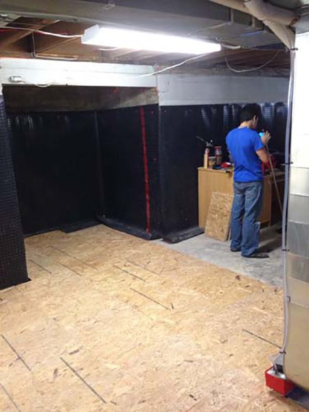 Finishing your basement on your own? Check out Sam's story for some #DIY inspiration using DRICORE Smartwall and subfloor dricore.com/nw/testimonial…