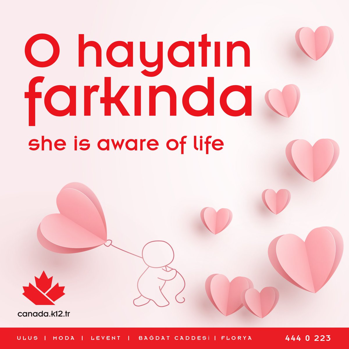 O anaokulundan liseye Canadaschools'ta her gün hayatı öğreniyor. Yepyeni bilgiler, beceriler ediniyor. Oynuyor, #capoeira yapıyor, #kodlama çalışıyor, İngilizceyi Fransızcayı anadili gibi konuşuyor, durmadan gelişiyor, dönüşüyor... Hayatı fark ediyor.
canada.k12.tr