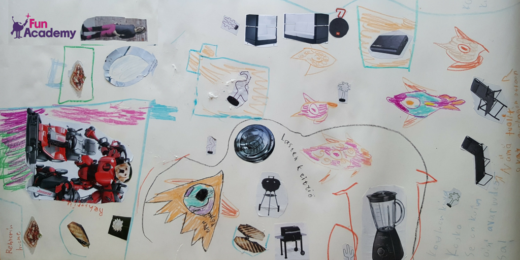 funacademycom's tweet photo. 🚀What would a #FuturisticClassroom look like in an era when space exploration is an everyday activity? We asked a group of 8 Year Olds Design A Futuristic Classroom In The Space Era https://t.co/F7exwBrpfE and are mindblown by their creativity. How about you? #FutureAstronauts https://t.co/lfNHUmlRKS