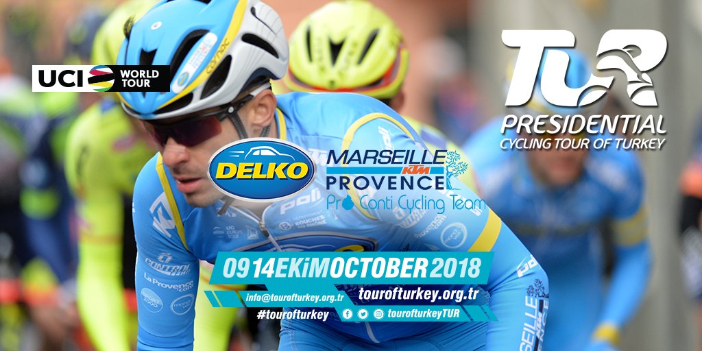 tourofturkiye's tweet photo. 🇹🇷 54. Cumhurbaşkanlığı Türkiye Bisiklet Turu'nda yer alacak Profesyonel Kıta Takımı: Fransa’dan @Delko_MP_KTM 🔜#tur2018 #cycling #TUR2018 #tourofturkey #tourofturkey2018 #France #Turkey #ProContinental #Team #Continental https://t.co/6K3dlNdhYq