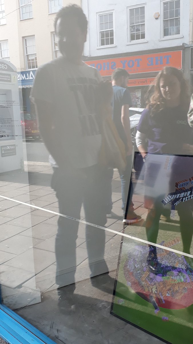 NUAfineart's tweet image. Our year 1 Fine Art trip to Yarmouth today  started with a visit to @orig_proj to meet Kaavous Clayton who talked about the current installation including work by #cerithwynevans and other events including @yarmonics  festival. #originalprojects #greatyarmouth #fineart #wearenua