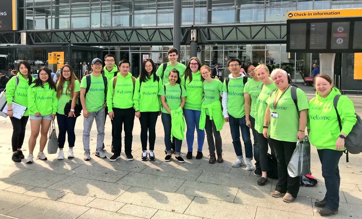 Back at <a href="/HeathrowAirport/">Heathrow Airport</a> and <a href="/Gatwick_Airport/">London Gatwick LGW</a> collecting our new international students. Once again our fantastic students &amp; staff are making the start of these <a href="/unisouthampton/">University of Southampton</a> journeys the best they can be! #OurSouthampton #WeAreInternational #GoingtoSouthampton