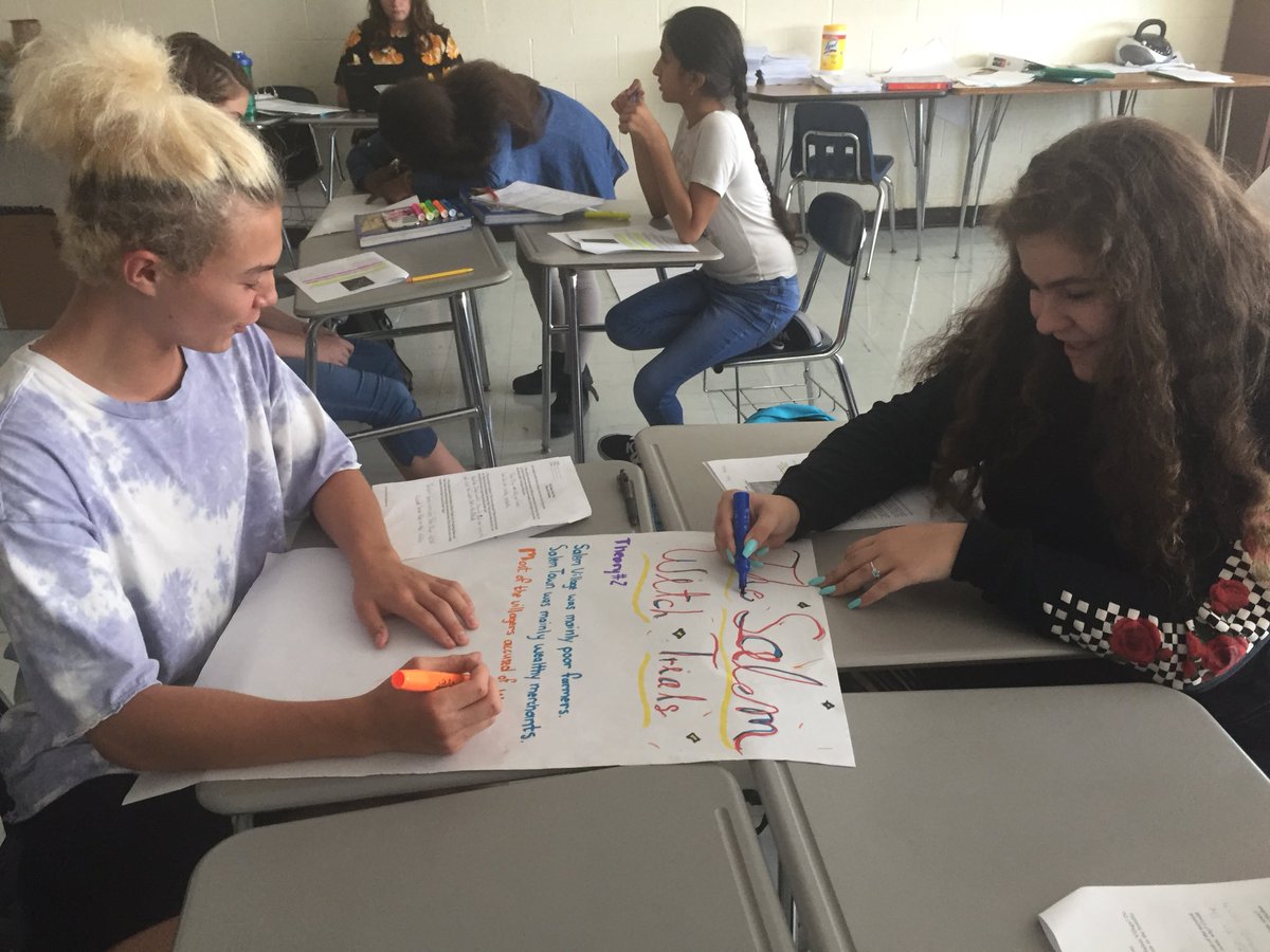 PCSDHistory's tweet image. Discovering why there was a witch hunt! #salemwitchtrials #mystudentsrock