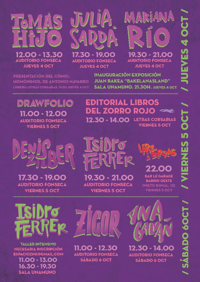 espacioznk's tweet photo. Apúntate YA A #ILUSTRASAL18 Toda la info en  nuestra web:
https://t.co/gvUYsgqwC1
#salamanca #ilustracion https://t.co/flxhtbzQMG