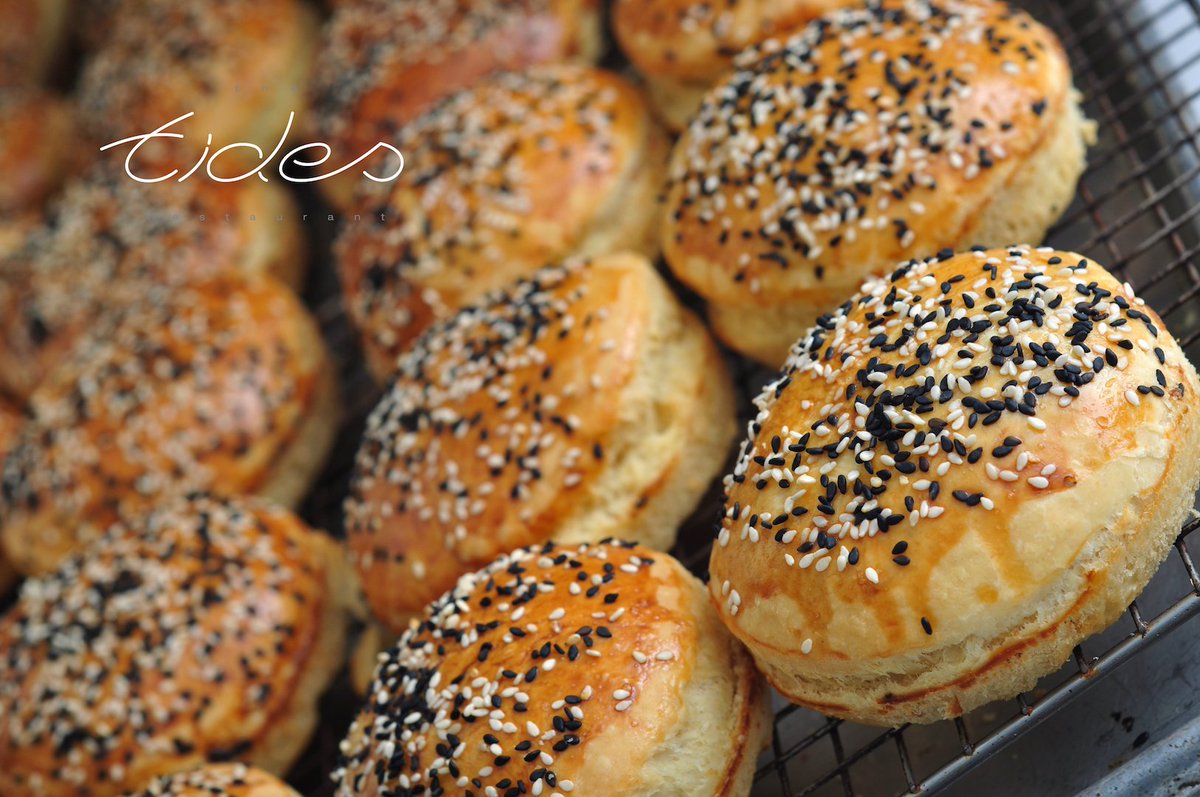 Brioche buns - Freshly baked just for you! #thetidesbarbados #barbados