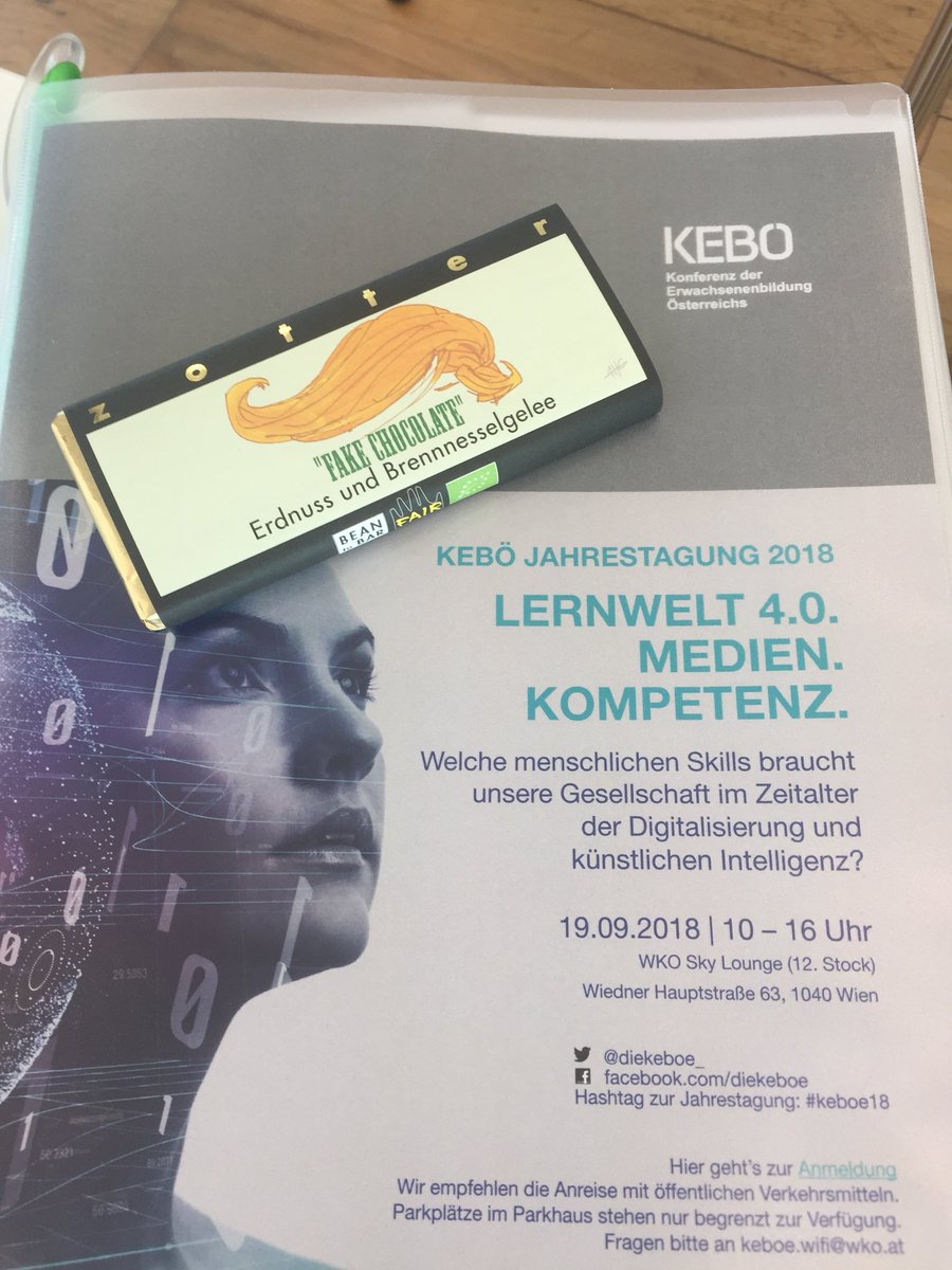 Spannender Expertinnentalk zum Thema kritischer und souveräner Umgang mit Fake News.  #keboe2018 #keboe #medienkompetenz #erwachsenenbildung #LLL #weiterbildung #eb #medien #fakenews <a href="/WKOe/">Wirtschaftskammer Österreich</a>
