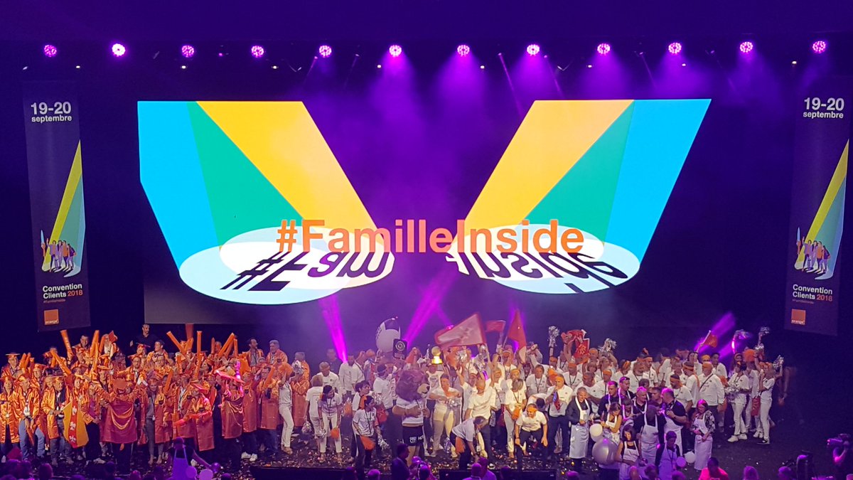 AurelieHamard's tweet photo. C'est parti pour la #conventionclients @orange #familleinside #conventionclient #conventionorange #orange https://t.co/t3d4z2I8YS