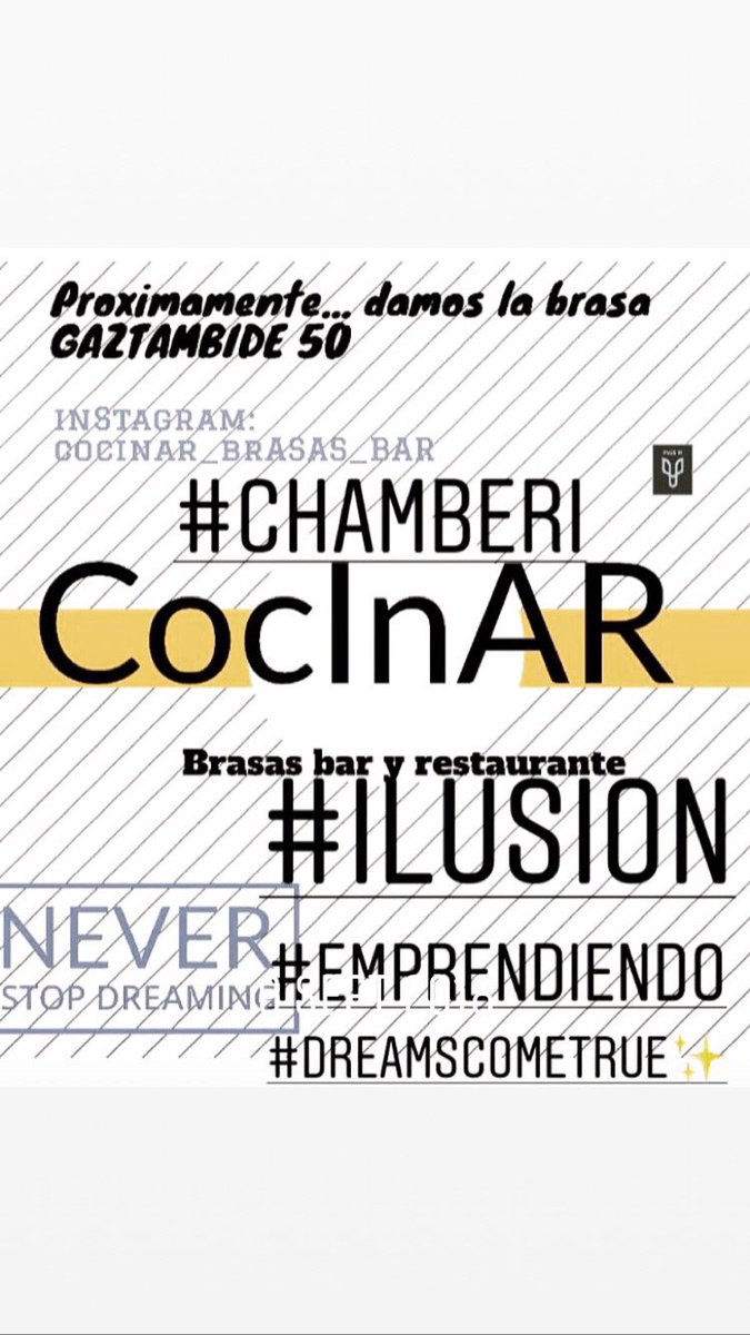 SorgenteLeandro's tweet photo. #cocinar #chamberi #brasasbar #restaurante https://t.co/8Y51MEuVlN