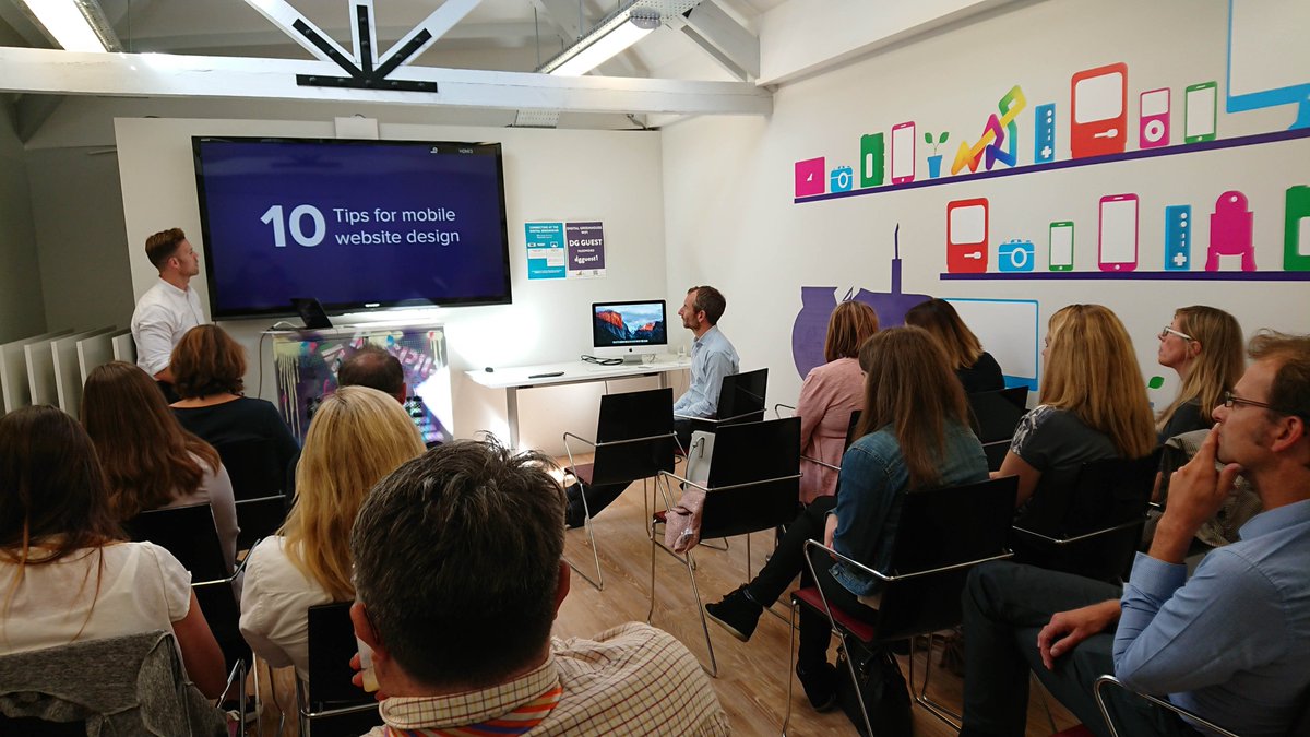 indulgemedia's tweet photo. Great turn out at @digigreenhouse this lunchtime for the Digital Marketing Meetup on mobile marketing with @russell_ #mobilewebsitedesign #mobilemarketing #top10tips #webdesign #guernsey https://t.co/zhwHZcX1db