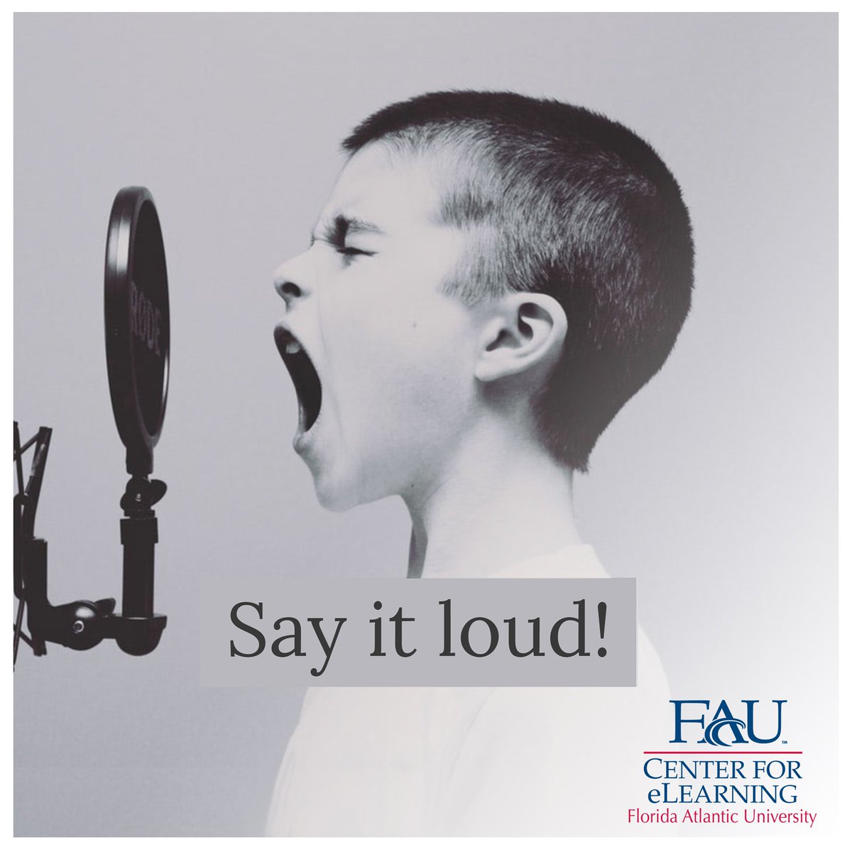 FAUonline's tweet photo. How are your online classes going? Have suggestions for your classmates? Voice your opinion, join our Center for eLearning Student Advisory Board! https://t.co/wfgFgk5gmA
#FAUStudents #FAU #FAUOnline #FAUeLearning #undergrad #grad https://t.co/nuWdnnel1S