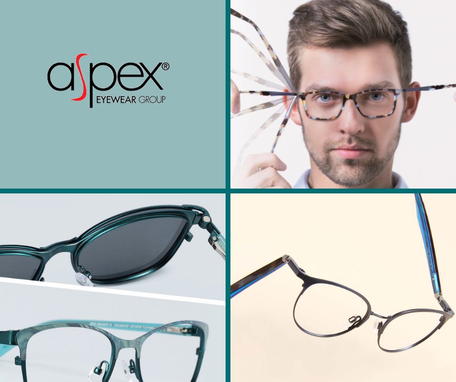 Abbeyeyecare's tweet photo. We would like to welcome 4 new exciting lines to our dispensary; Easy Clip, Cool Clip, come with fun clip on sunglasses. Easy Twist & Turbo Flex both have flexible rotatable temples! #AbbeyEyeCare #AspexEyewear #EasyClip #CoolClip #TurboFlex #EasyTwist https://t.co/O3S7mAX93X
