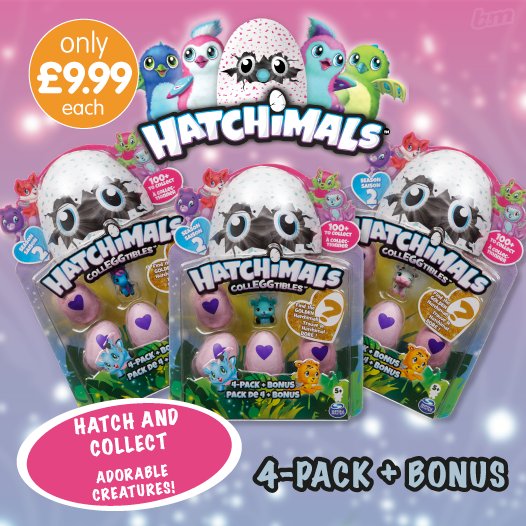 hatchimals b&m