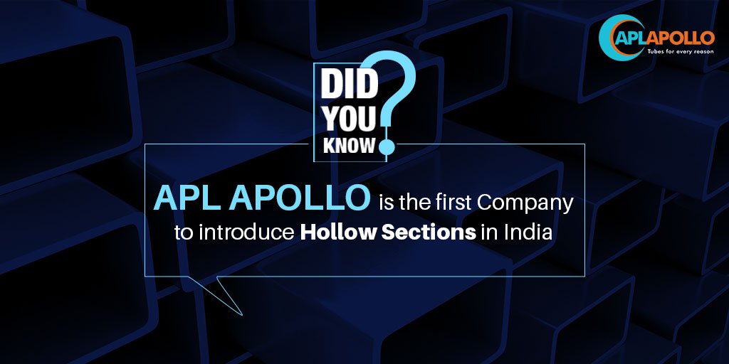 aplapollo_tubes's tweet image. Did you know?

Click here to know more about Hollow Sections: bit.ly/2Nn6N8H

#APLApollo #HollowSections #RectangularHollowSections #SquareHollowSections #SteelTubes #SteelPipes #DidYouKnow