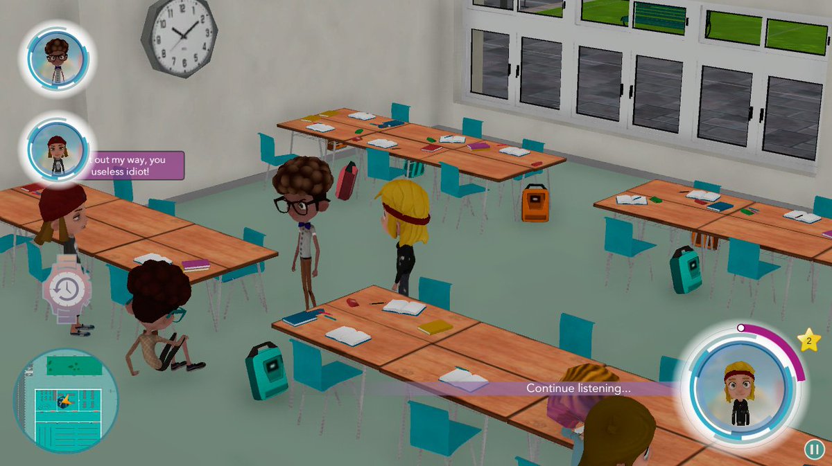 maikejack360's tweet photo. ITCL_RVirtual: eConfidence_eu barbara_rz_ martis_13_ A6: In #SchoolOfEmphaty against #bullying we included educational and psychological profiles as experts in the field because we have to change behaviour through the #SeriousGame all of them mixed with … https://t.co/hr83qjOSDz