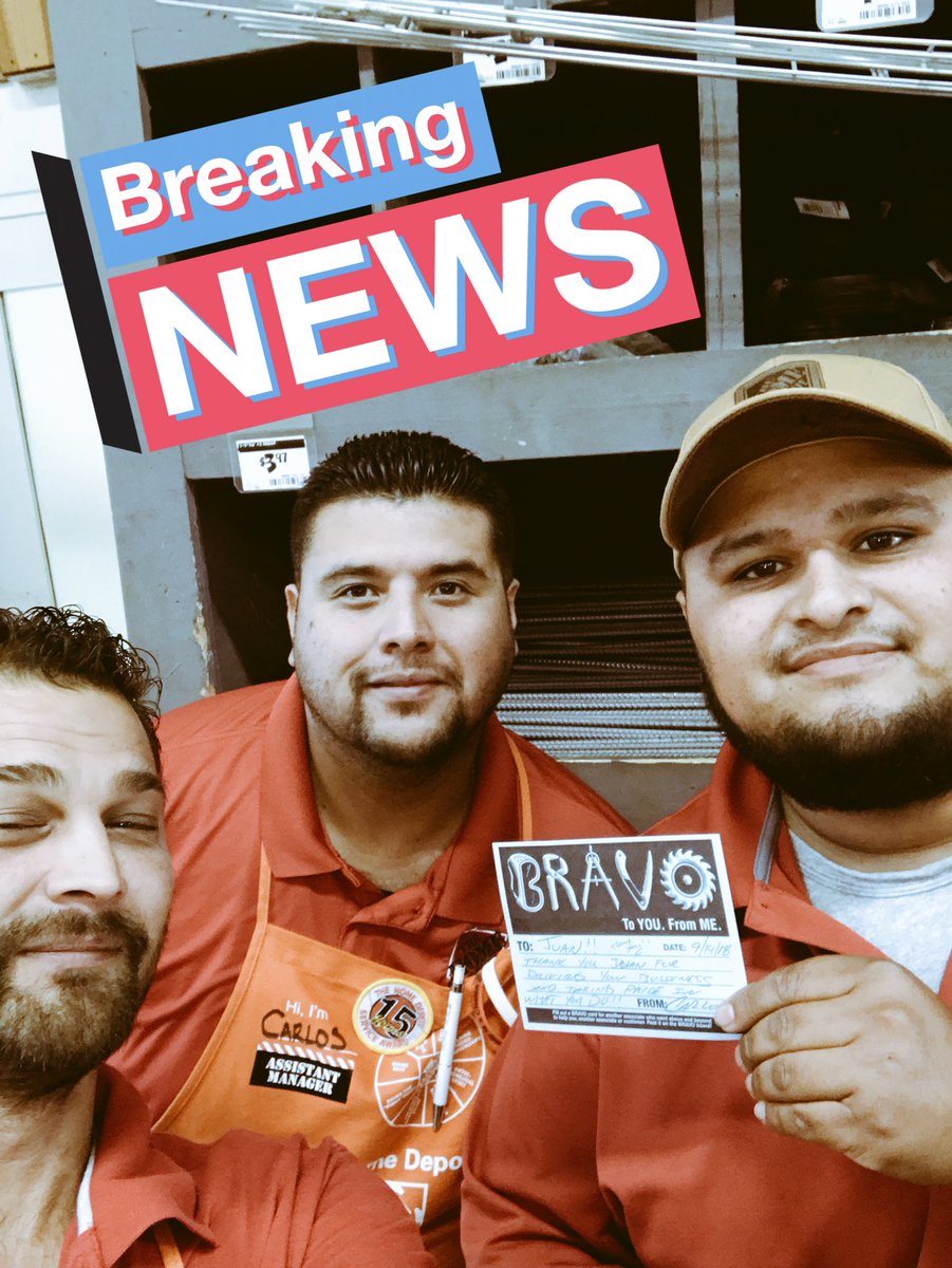 RaymondJVicha's tweet photo. Juan taking pride in what he does here at the Home Depot #1073 #livingourvalues https://t.co/Y4DnLfWcky