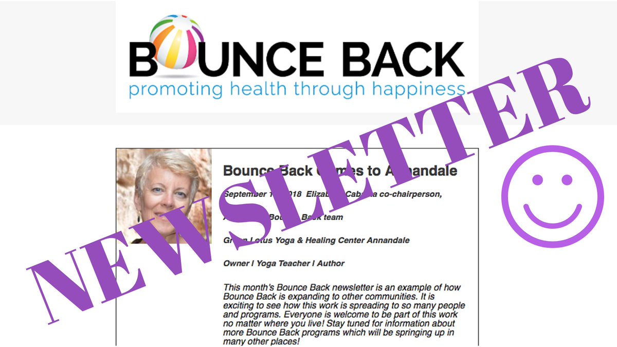 bouncebackpro's tweet photo. Check out the latest Bounce Back Newsletter ... you'll be informed, encouraged and inspired, honest! Click below. #GoodSchtuff #BBonthemove #Minnesota
https://t.co/kIoZf3EujA https://t.co/rXS434DK7q