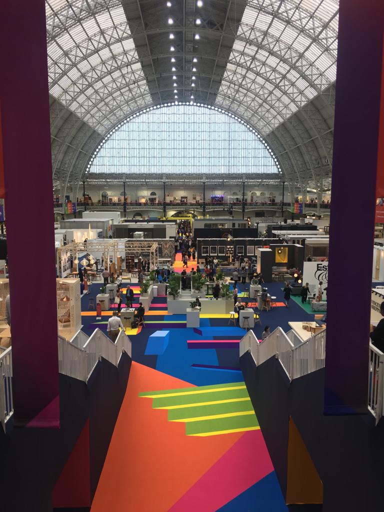 SandfordPR's tweet image. So much colour @designlondon today! 🌈 Loved the @PATTERNITWEET Collab with Yoo and 100% Futures #100Design #patternityxyoo