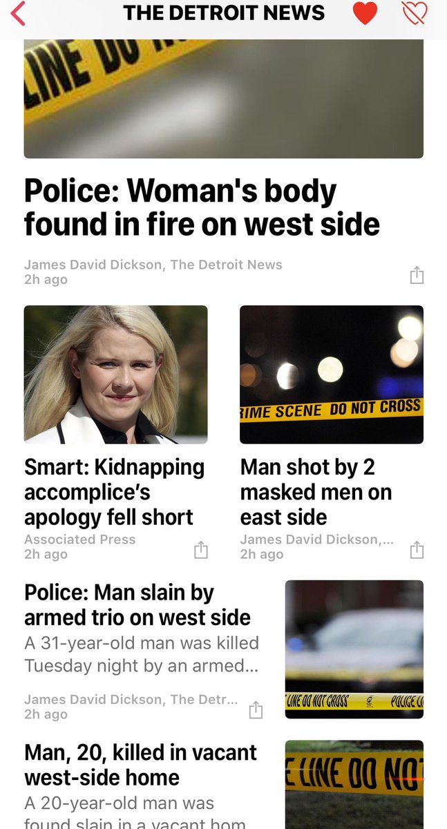DetroitsStory's tweet photo. So many deaths so many ways. Detroit is facing another record murder rate. Murders From Boston-Edison to the East Side and all areas in-between in the last 24 hours, just one look at the Detroit News headlines says it all. #murder #bostonedison #detroit 🤷🏾♂️ what’s going on? https://t.co/MOtNTqyPW3