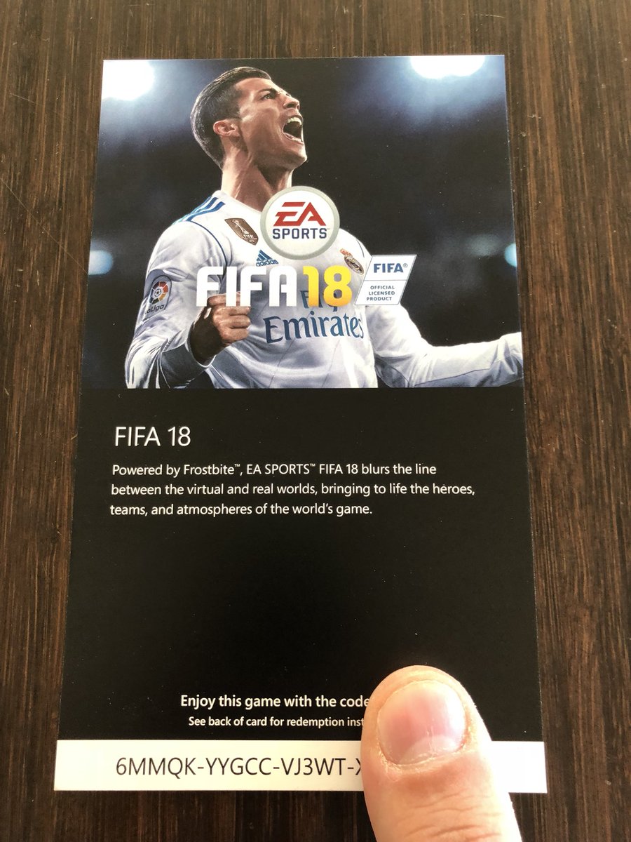 WinSomethingCL's tweet image. 🎁 XBOX #FIFA18 game code Giveaway!

1. RT This Tweet!
2. Follow Us @WinSomethingCL 
3. Tag a Friend

Picking the winner in a few hours!
#Giveaway