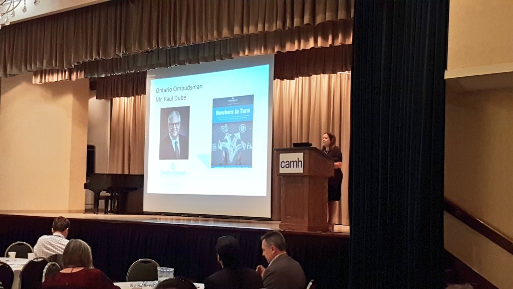 PorticoNetwork's tweet photo. Listening to @CAMHnews @LoriSpadorcia discussing the importance of rights and supports in mental health! #FDDSS2018 https://t.co/YO1DS1tHT1