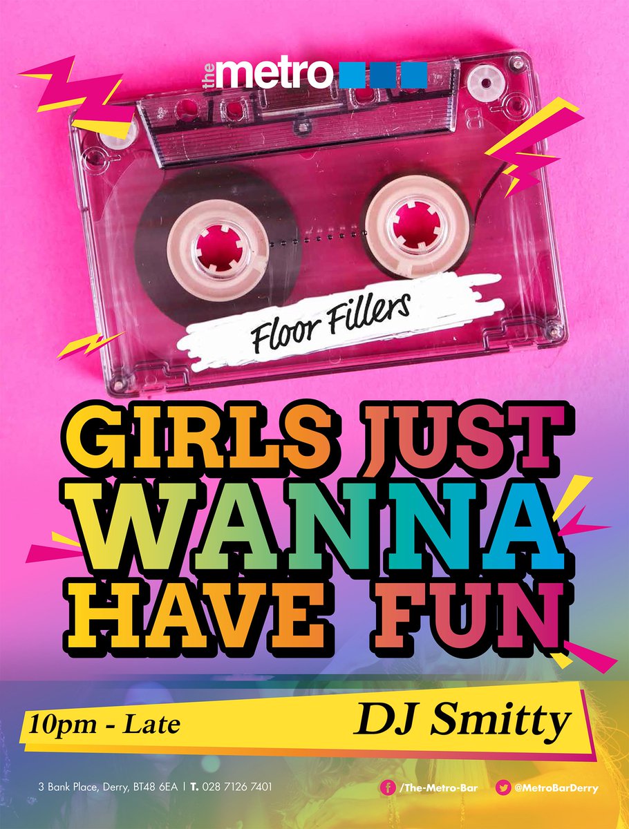 DJ Smitty's big one.. 
Every Wednesday Night in the Metro... 
10pm - late.