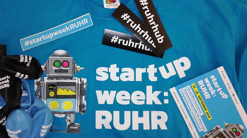 Danke <a href="/ruhrhub/">ruhrHUB</a>, alles da, was wir brauchen. Die #startupweekRUHR kann kommen. Wir freuen uns auf spannende #Workshops, auch bei uns. Am 25.09. steht das Thema #EmployerBranding auf dem Plan, am 27.09. heißt es „#Sales für #Start-ups“. Seid dabei! bit.ly/2xmypAy
