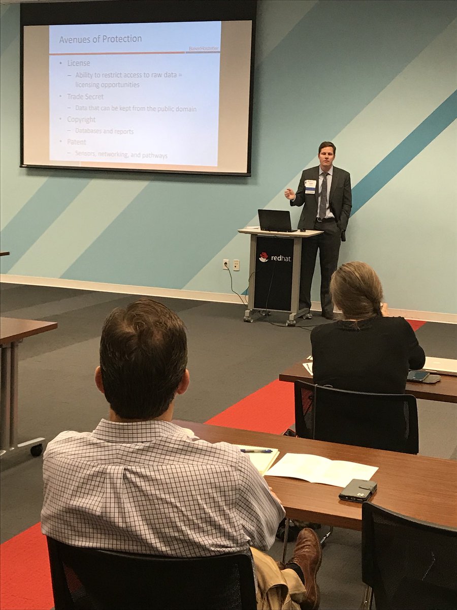 SIIASoftware's tweet photo. @SIIA kicking off #SIIADeciphering with a session on privacy and IP issues with #iot @BakerHostetler partner, Chris Wiech. https://t.co/LJN7iJSMdT
