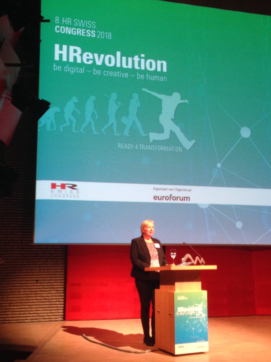 leading_live's tweet photo. Präsidentin Gisela Bormann eröffnet den #hrswisscongress 2018 im Zentrum Paul Klee in Bern. Vor den rund 300 Teilnehmern liegen zwei interessante Tage mit inspirierenden Vorträgen zu den aktuellen Themen für Personalverantwortliche. https://t.co/1tYGrWxKrh