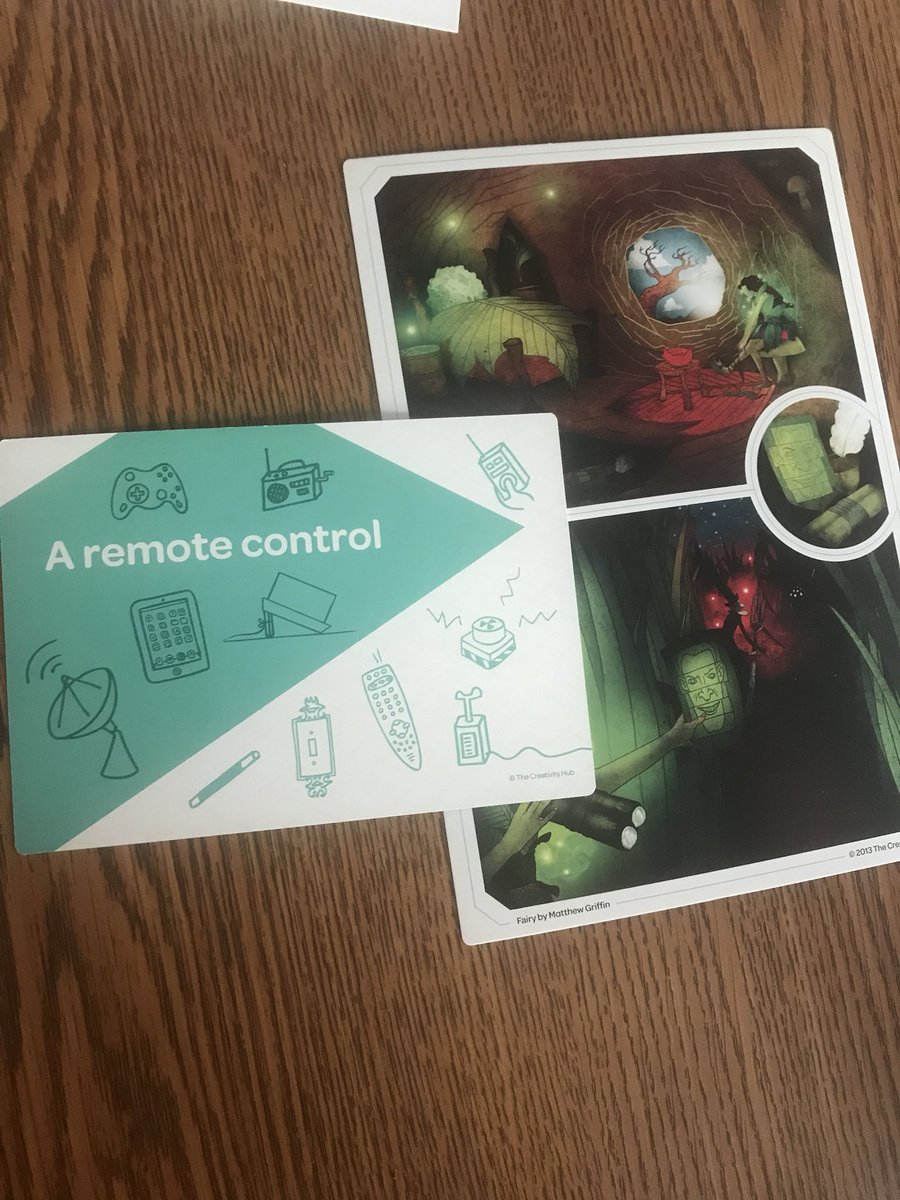 MrsGarner_5thGr's tweet photo. A little designing to get our creativeness going.  What type of remote control would a fairy have and what would its purpose be? #TheExtraordinaraires https://t.co/6rXRfKsj3s