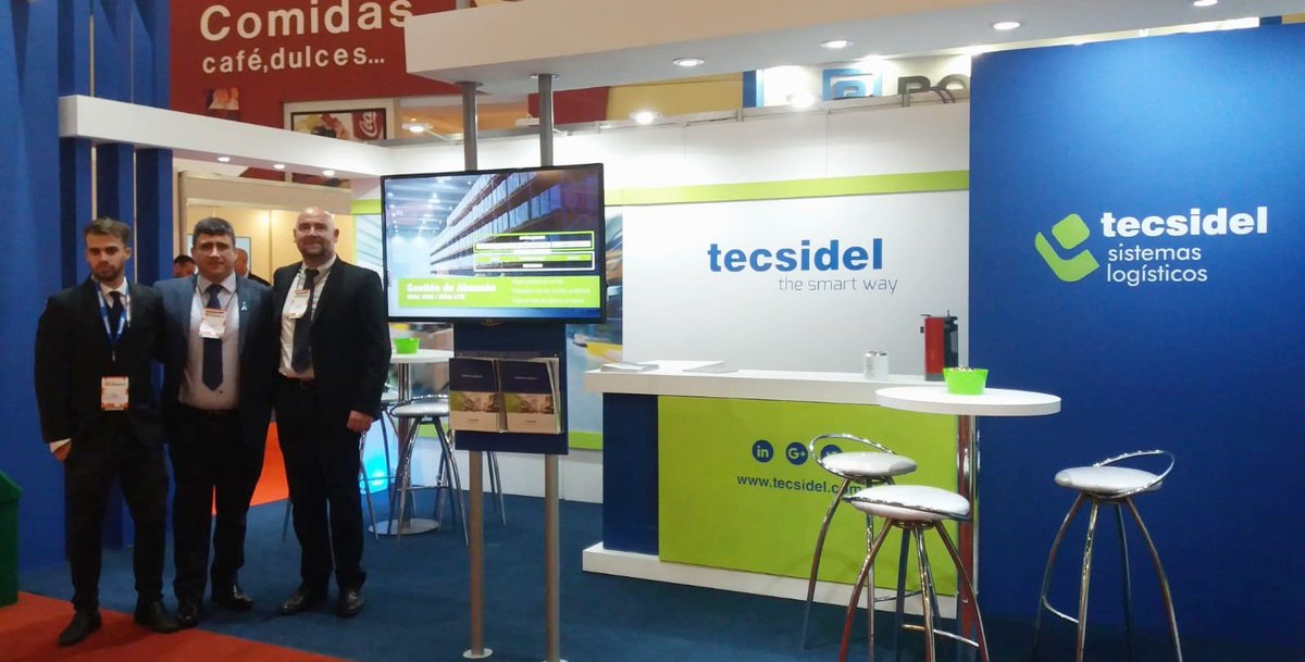 tecsidel's tweet photo. We are ready to attend you at Expo Logísti-k 2018 Buenos Aires. Stand 3310. Come to visit us! https://t.co/aLkTDoGvZy